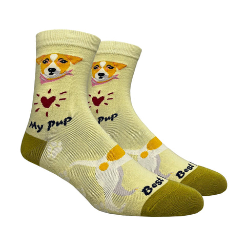 Women's Jack Russell Terrier Crew Socks