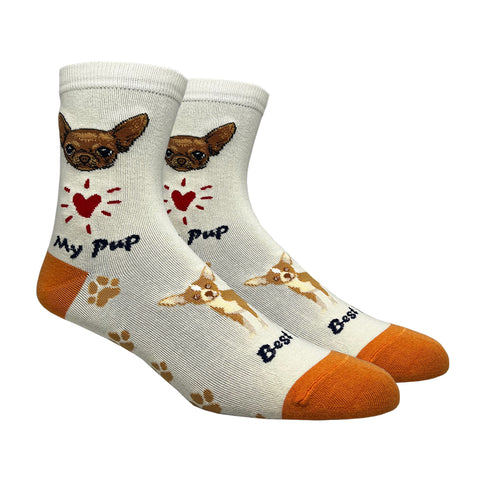 Women's Chihuahua Crew Socks