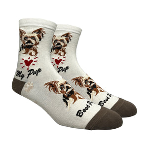 Women's Yorkshire Terrier Crew Socks