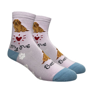Women's Poodle Crew Socks