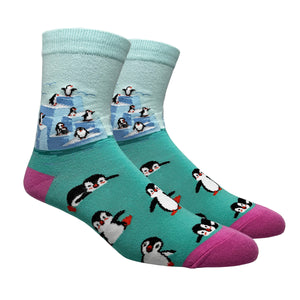 Women's Penguin Crew Socks