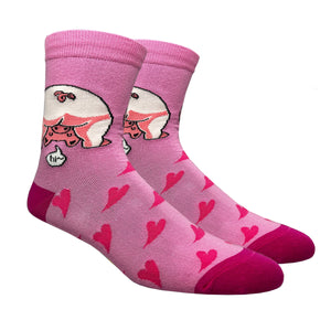 Women's Hi Pig Crew Socks