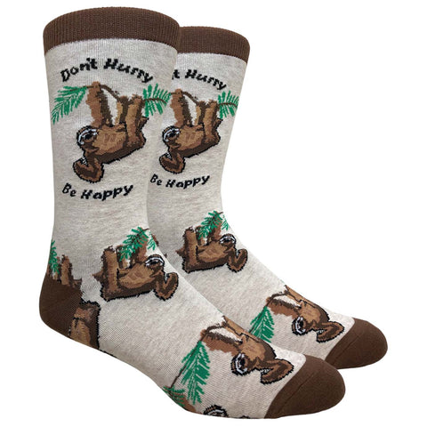 Don't Hurry, Be Happy Sloth (Beige)